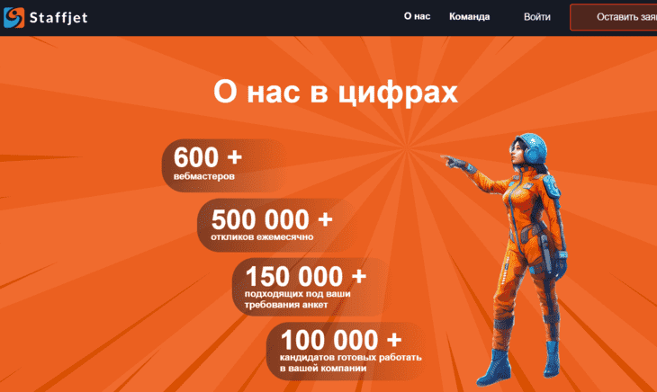 Может показаться, что 600 веб-мастеров — это немного для партнерки, работающей с 2017 года. Но не забываем, что HR — новая вертикаль с низкой конкуренцией. Остальные цифры говорят сами за себя. Просто разделите их на количество вебов :)