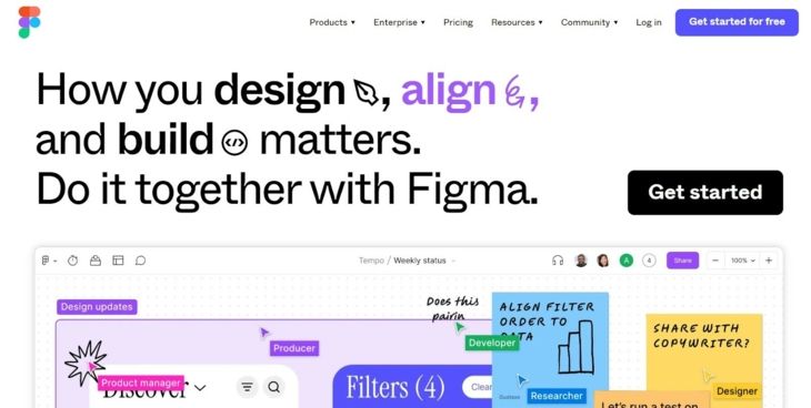 Figma - онлайн сервис для инфографики карточек на маркетплейсах