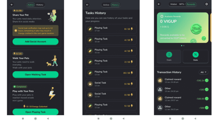 Интерфейс игры
