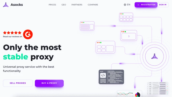 ASocks homepage