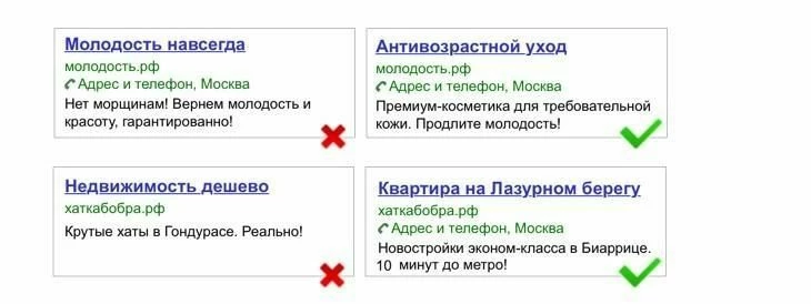 Как увеличить конверсию объявления