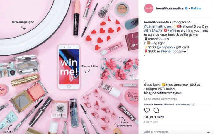 Example of a contest
