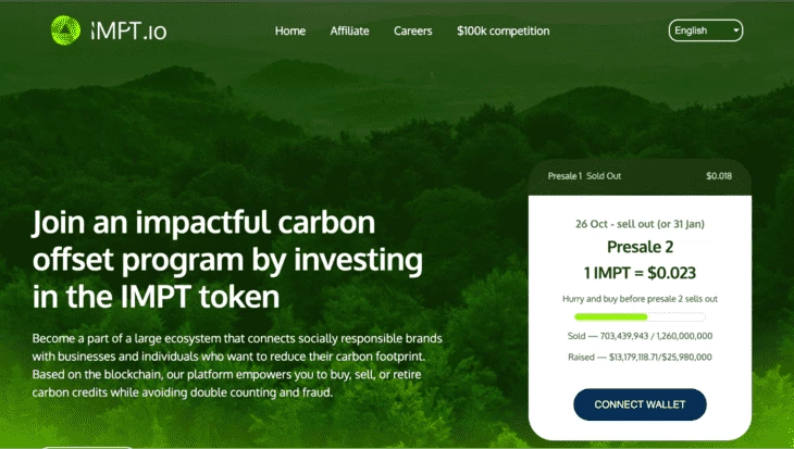 Главная страница проекта IMPT 
