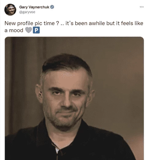 Тот самый Гэри Ви (@garyvee), один из топов в сфере NFT