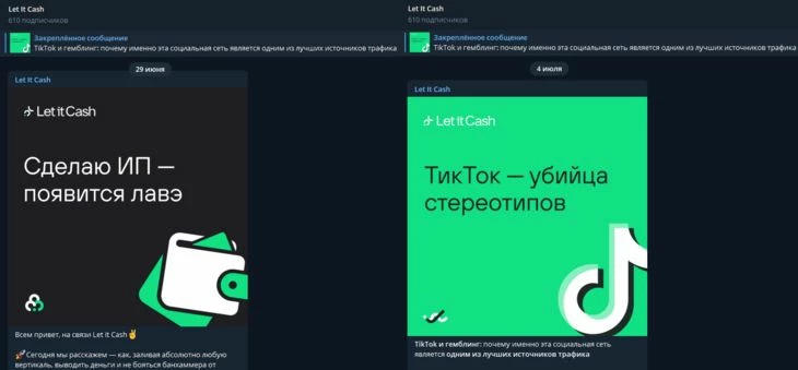 Контент Телеграм-канала