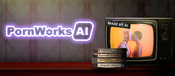 PornWorks AI — нейросеть, генерирующая картинки для адалт-офферов