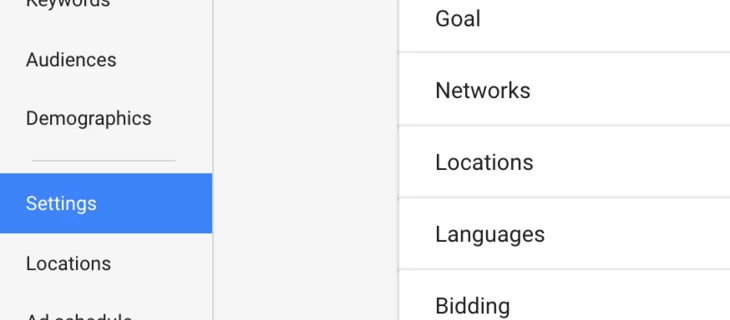 Can I set up filters in AdWords account?
