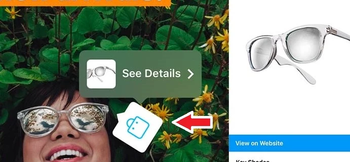 Shopping bag stickers in Instagram Stories!