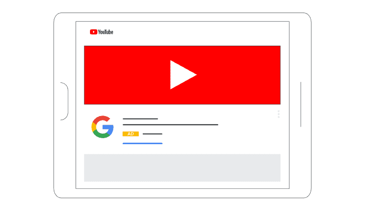 Masthead - пример рекламы на главной странице Youtube