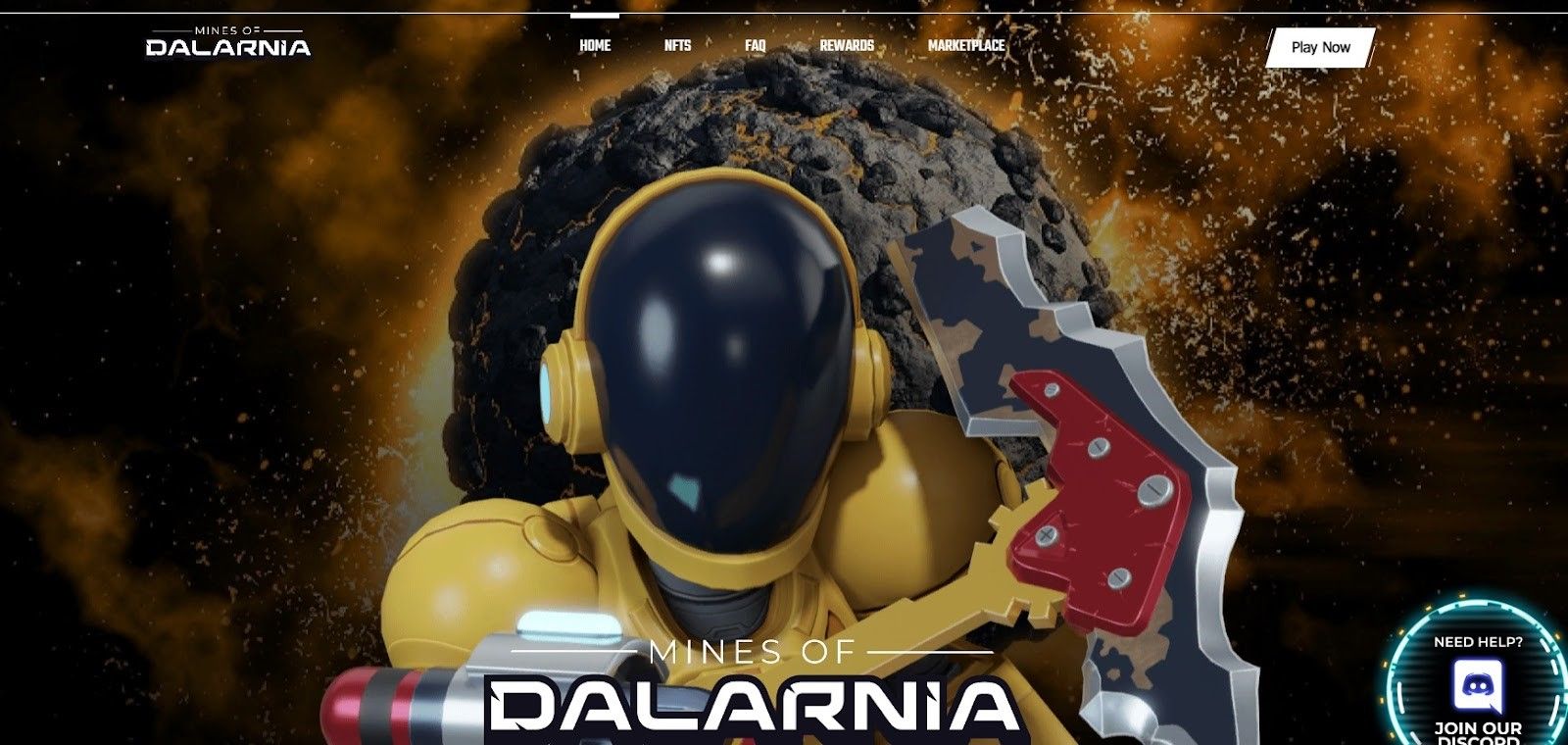Новая крипто игра Mines of Dalarnia