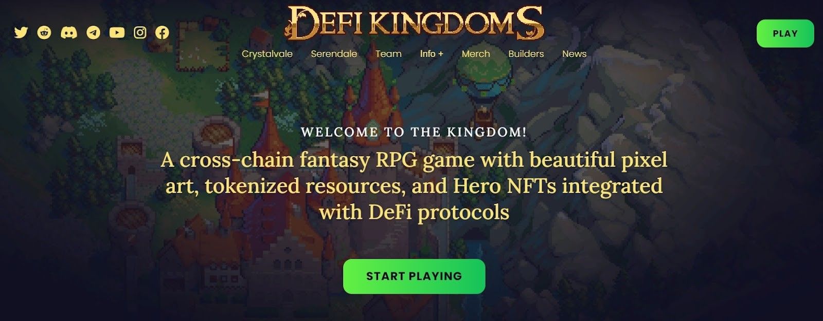 Криптоигра DeFi Kingdoms