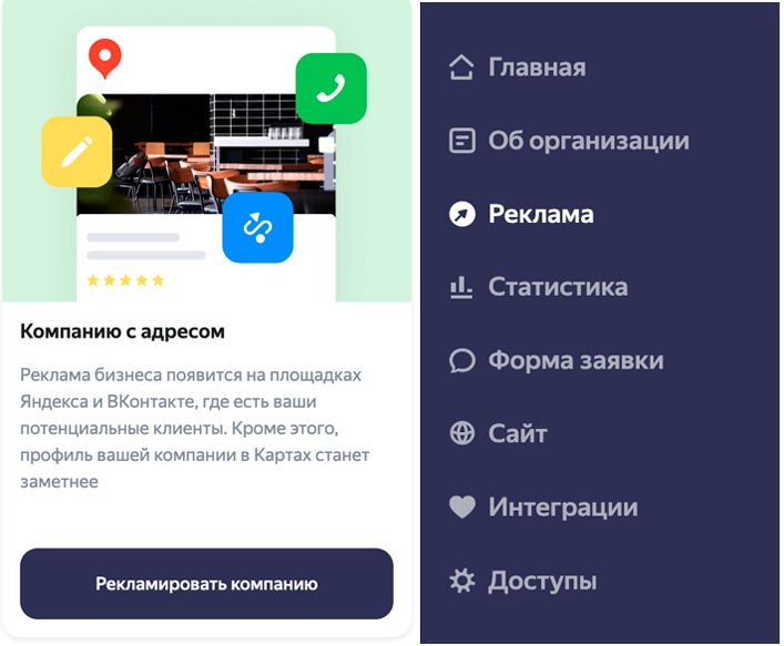 Создание рекламы на Яндекс Бизнес