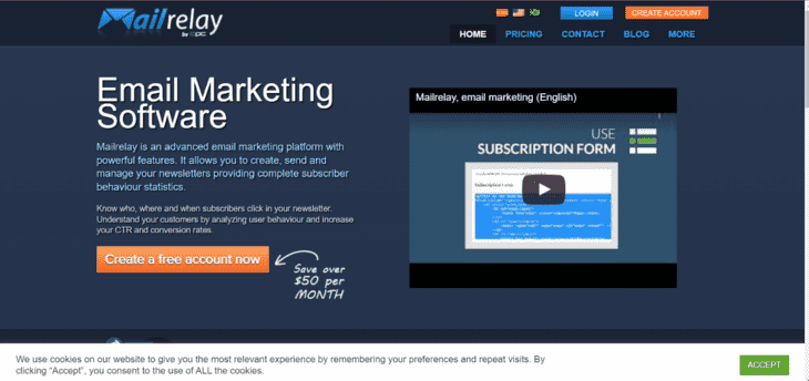 Платформа Mailrelay