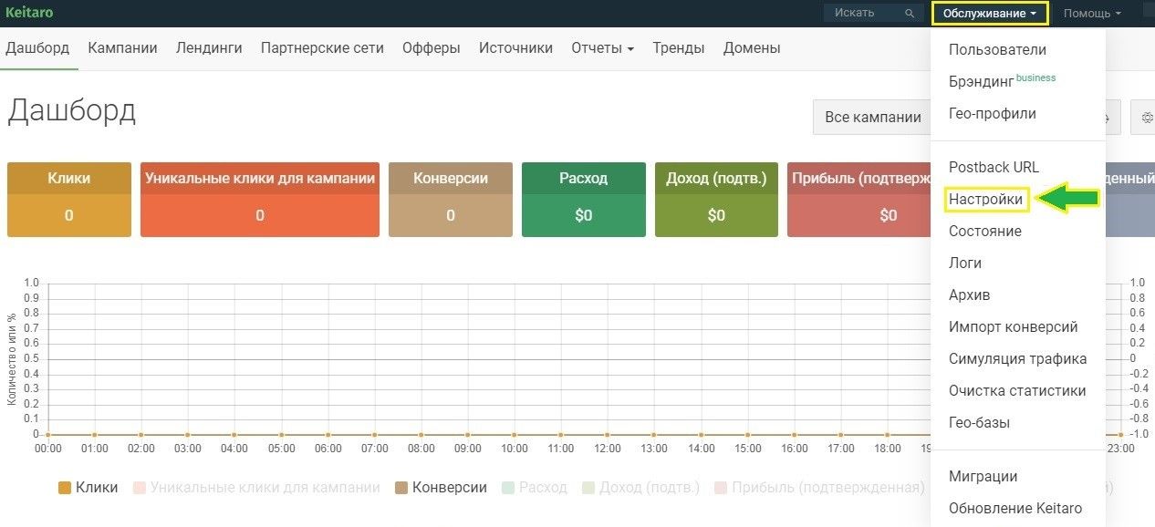 Настройки для отсеивания ботов