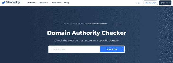 Главная страница Site Checker Pro