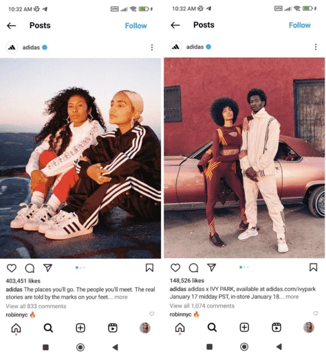 Adidas creatives
