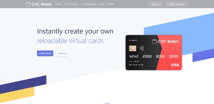 CVC Wallet - виртуальные карты с возможностью пополнения