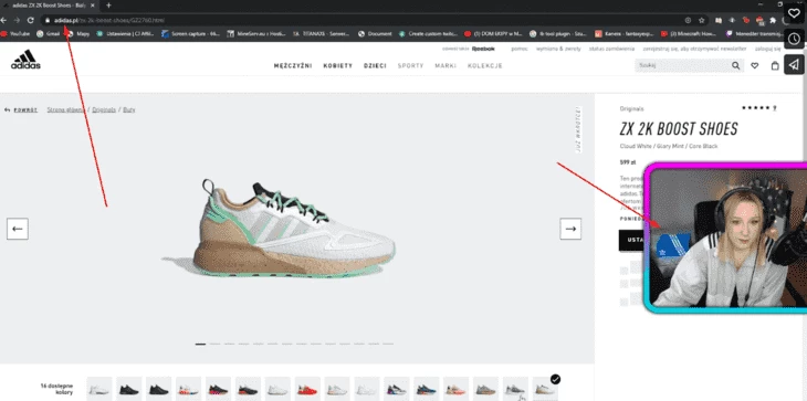 Ad campaign example by Adidas