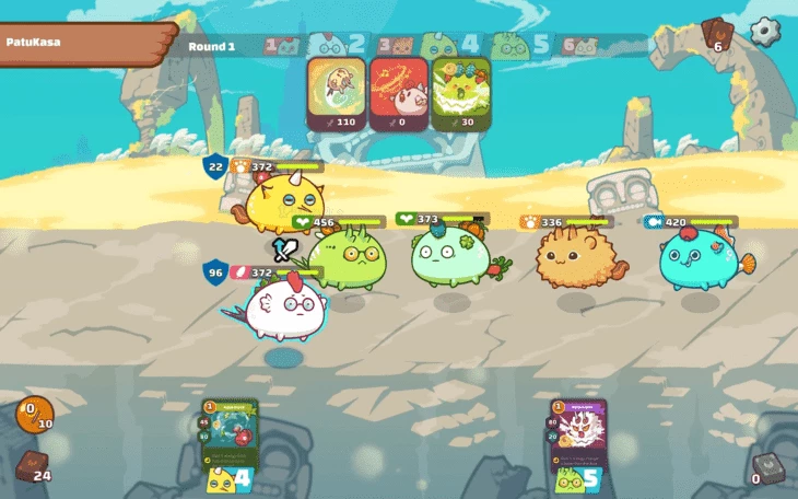 Игровой процесс Axie Infinity