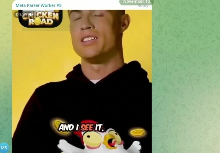 Парсеры находят сотни селебных креативов ежедневно