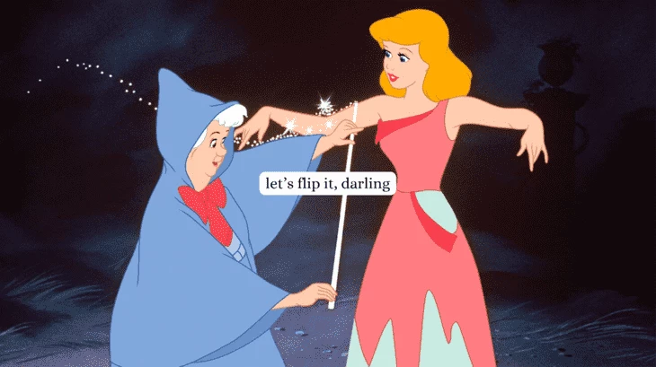Cinderella’s magical makeover