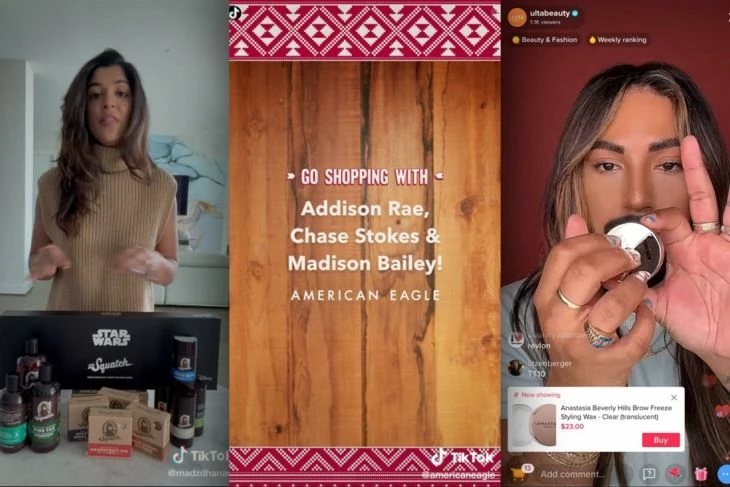 Live shopping on TikTok