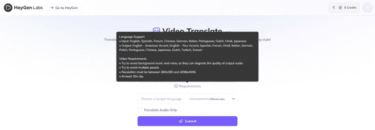 Требования и рекомендации к видео от HeyGen Labs