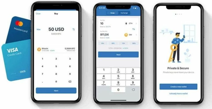 Одно из самых удобных мобильных приложений у Trust Wallet 