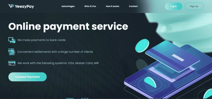 YeezyPay - виртуальные карты для оплаты за границей