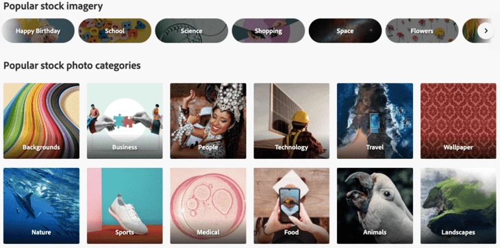 Image examples from Adobe Stock