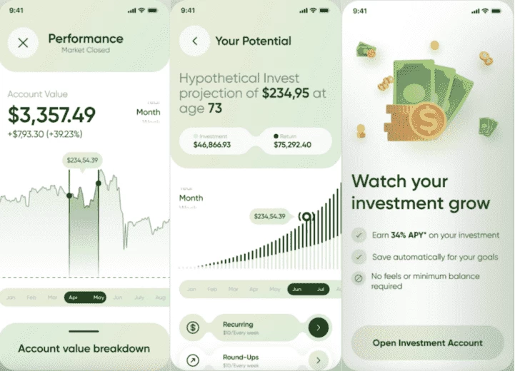 Projected returns calculator