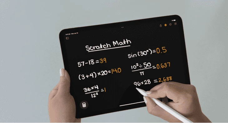 Math Notes. Source: WWDC 2024, Apple 