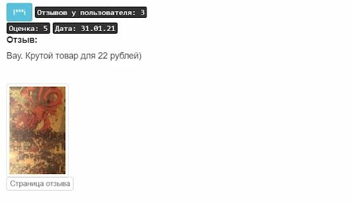 Плохой пример отзыва для заработка в интернете