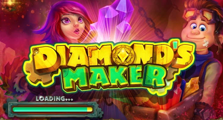 Заставка игры Diamond’s Maker