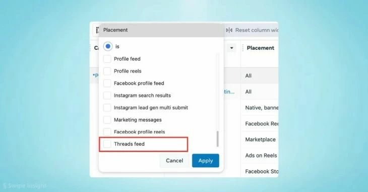 Threads Ads как источник трафика для вебов4