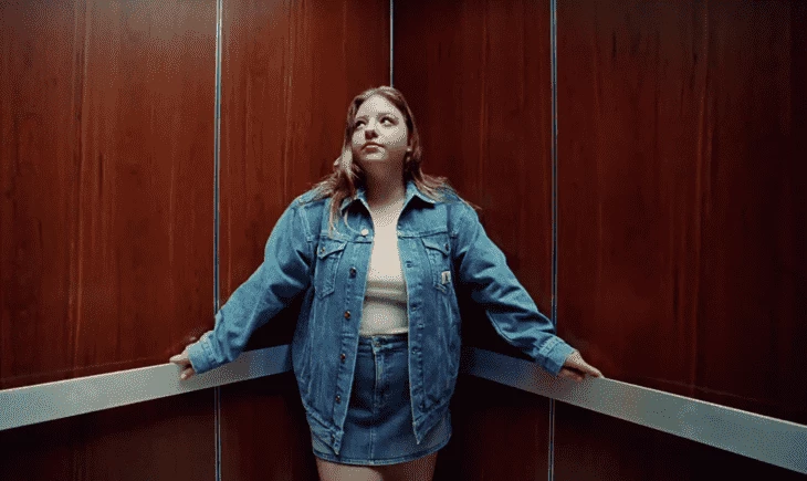 “What do you say to uplift yourself?” commercial by Calvin Klein with Francesca Scorsese