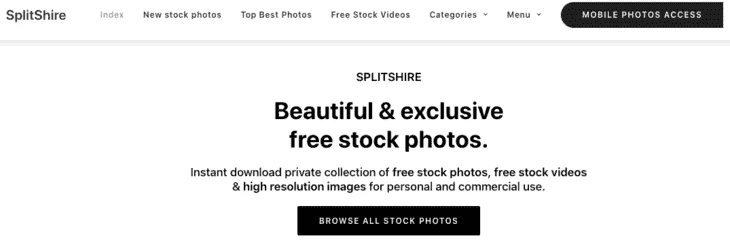 SplitShare home page