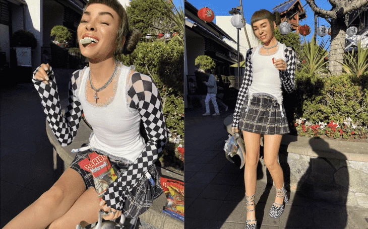 Lifelike pictures from Miquela’s Instagram