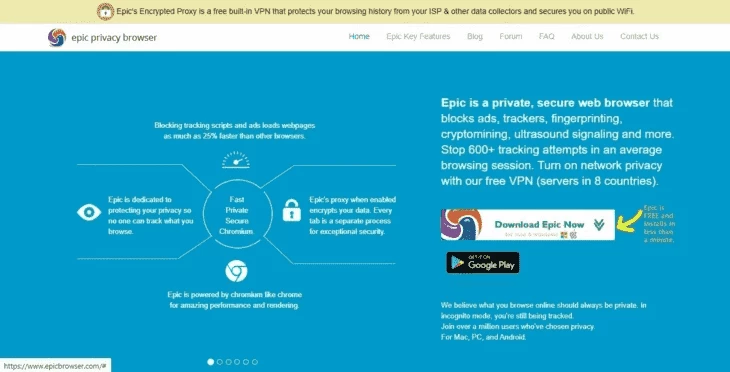 Epic Browser 