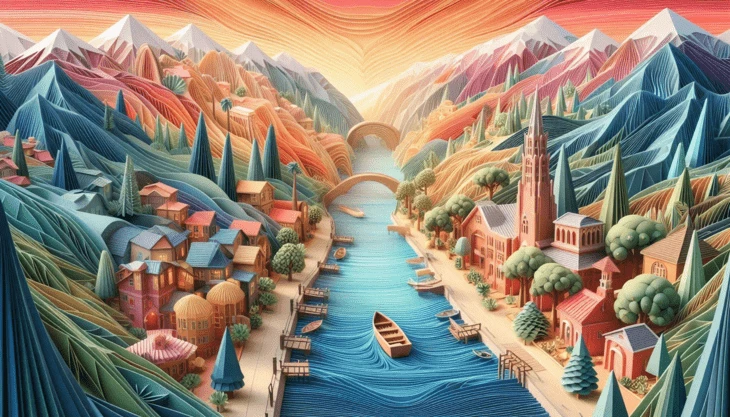 Пример изображения, сгенерированного в Bing Image Creator