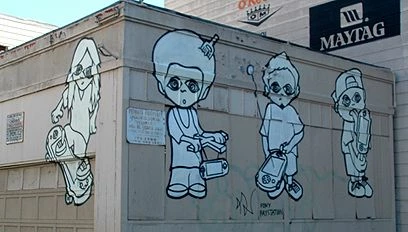 Sony PSP street art