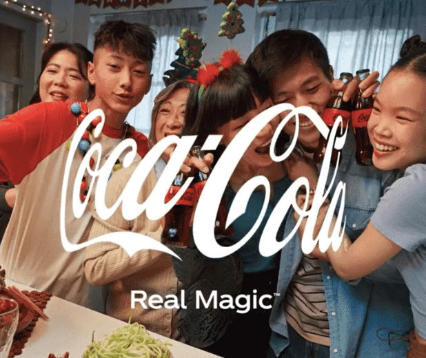 Coca-Cola is associated with real holiday magic 