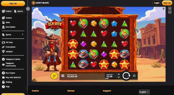 Slot demo game