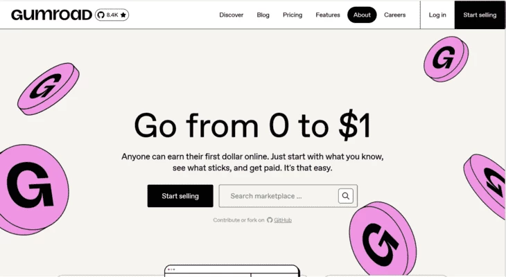 Start selling your digital products