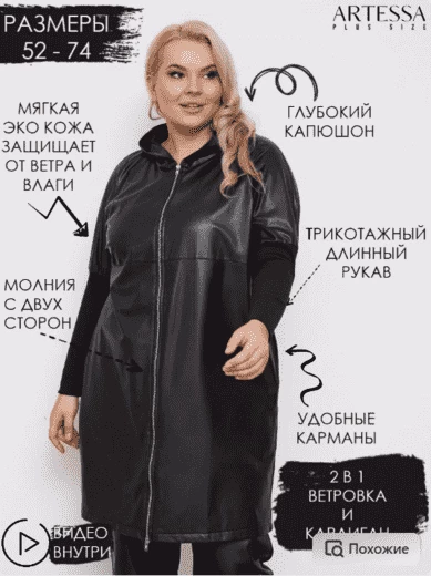Пример неудачной инфографики на Вайлдберриз