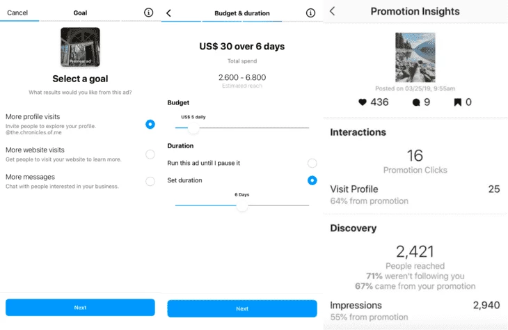 Setting up targeted ads on Instagram