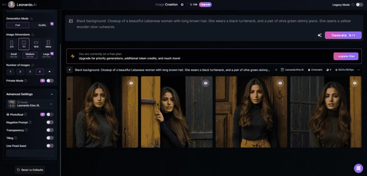 Генерация изображений в Image Creation