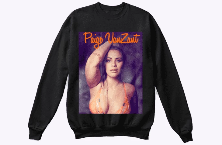 Example of OnlyFans clothing merchandise by Paige VanZant
