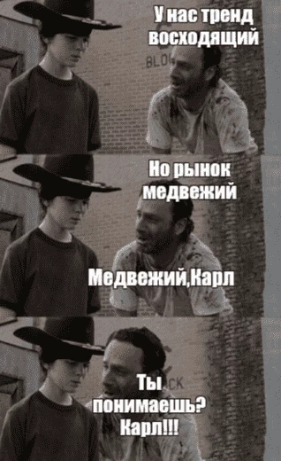 Эмоции инвесторов в период медвежьего тренда 