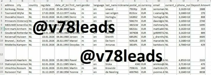 Пример гембловой базы